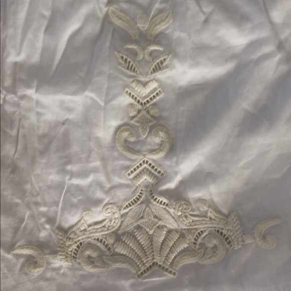 Vineyard Vines White Lace Embroidered Eyelet Dress - Picture 3 of 7